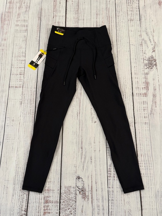 Spyder Pants - NWT Spyder Women Black High Rise Stretch Workout Legging Size Small Pockets
